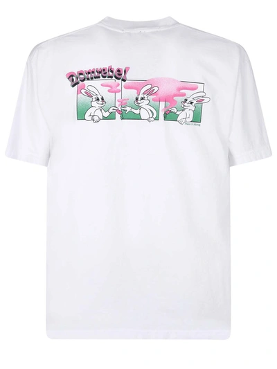 Shop Domrebel T-shirts In White
