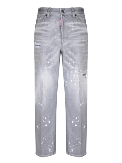 Shop Dsquared2 Jeans In Grey