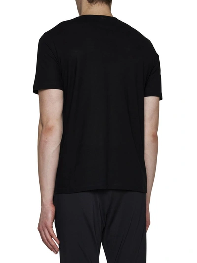 Shop Herno T-shirts And Polos In Black
