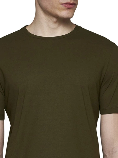 Shop Herno T-shirts And Polos In Green