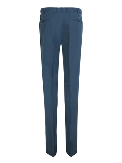 Shop Incotex Trousers In Blue