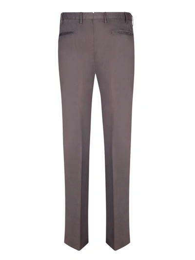 Shop Incotex Trousers In Brown