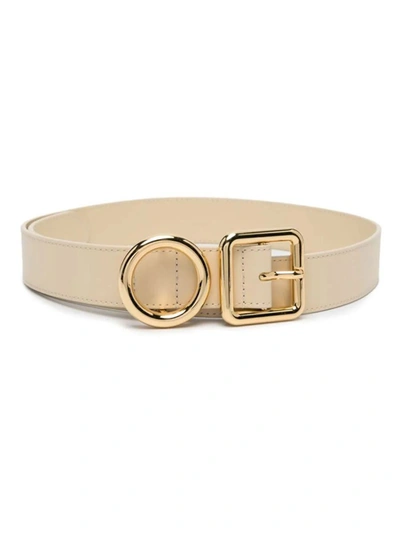 Shop Jacquemus Belt In Light Ivory