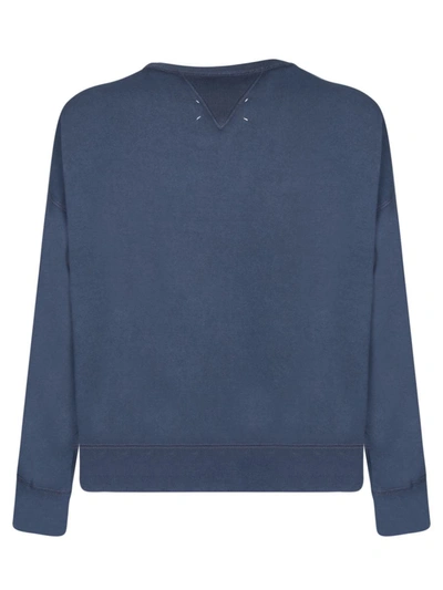 Shop Maison Margiela Sweatshirts In Blue