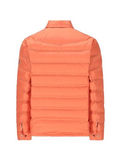 Shop Moncler Grenoble Jackets In Bright Orange