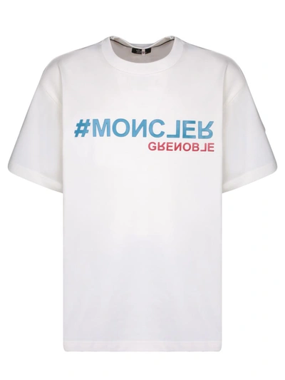 Shop Moncler Grenoble T-shirts In White