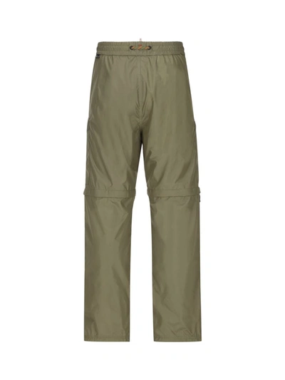 Shop Moncler Grenoble Trousers In Green