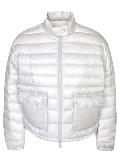 Shop Moncler Jackets In Grey
