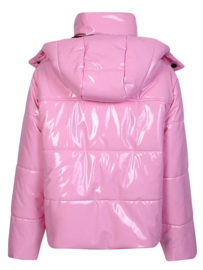 Shop Msgm Down Jackets In Pink