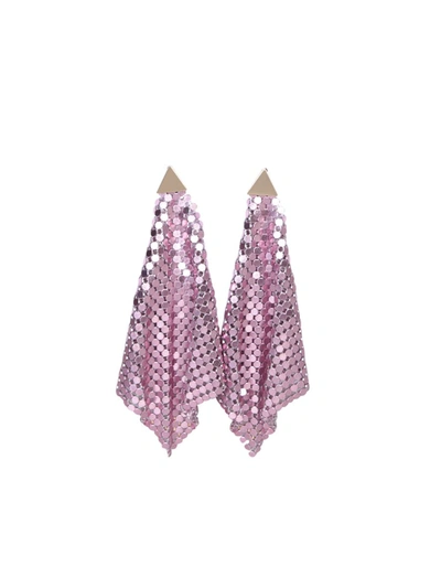 Shop Rabanne Paco  Jewellery In Pink