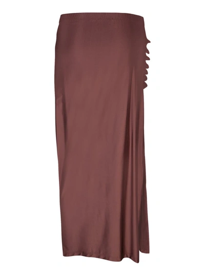 Shop Rabanne Paco  Skirts In Brown