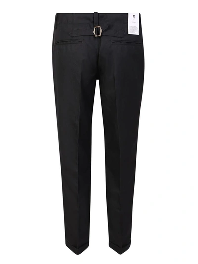 Shop Pt Torino Trousers In Black