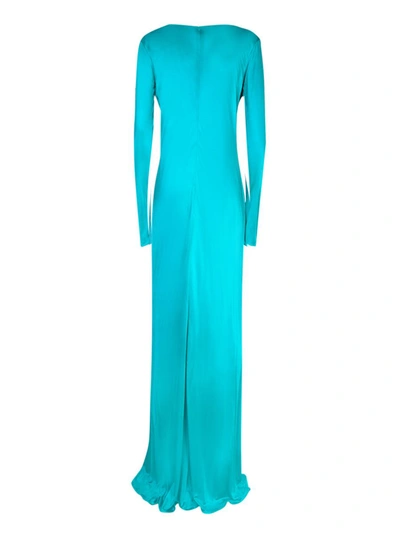 Shop Roberto Cavalli Dresses In Blue