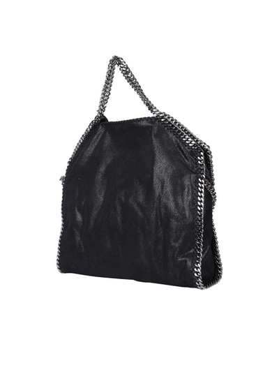 Stella Mccartney Falabella Fold-over Tote Bag In Black