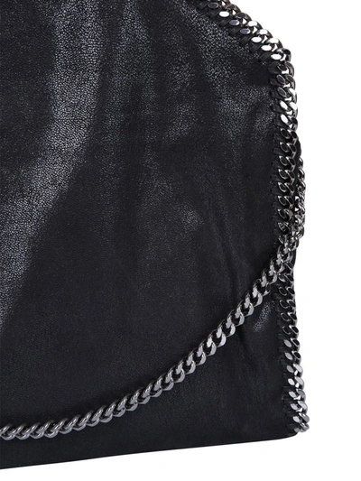 Stella Mccartney Falabella Fold-over Tote Bag In Black