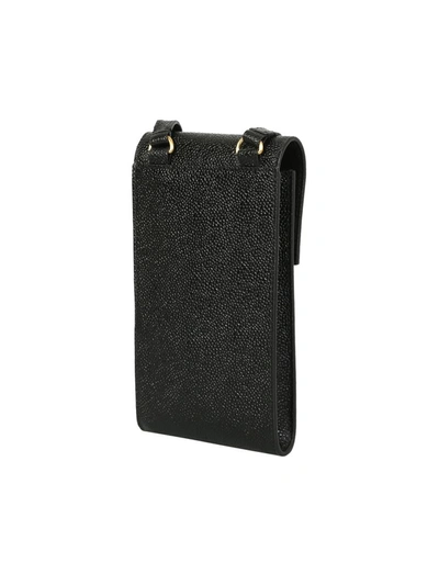 Shop Thom Browne Iphone Cases In Black