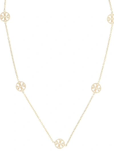 Shop Tory Burch "miller" Necklace In Gold