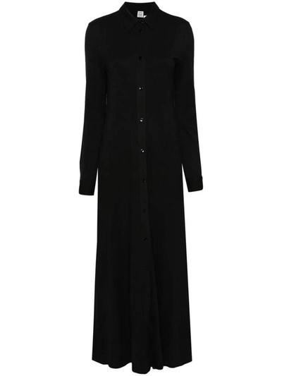 Shop Totême Toteme Dresses In Black