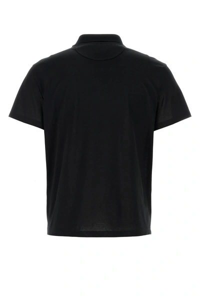 Shop Valentino Garavani Polo In Black