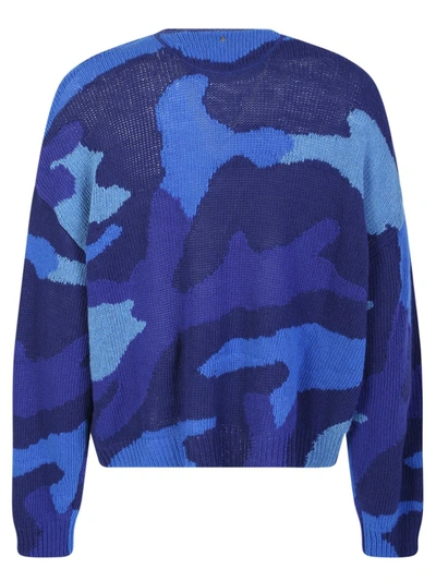 Shop Valentino Knitwear In Blue