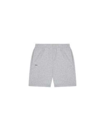 Shop Pangaia 365 Midweight Mid Length Shorts In Grey Marl