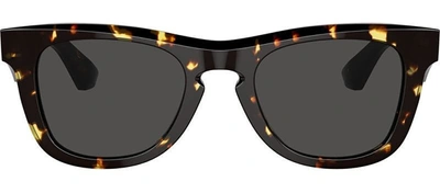 Shop Burberry Be 4426 410687 Wayfarer Sunglasses In Grey