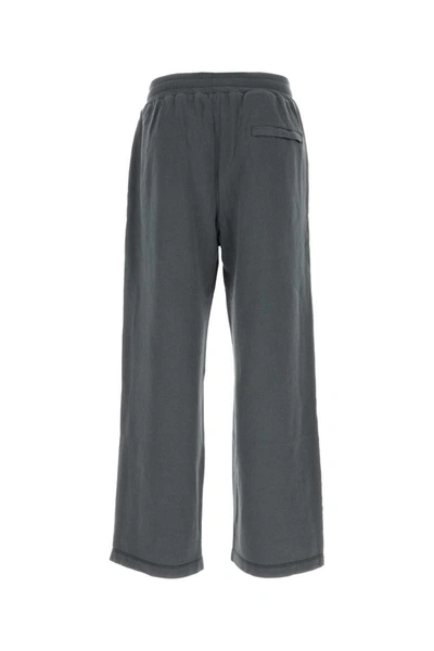 Dolce & Gabbana Elastic Drawstring Sweatpants In Grey