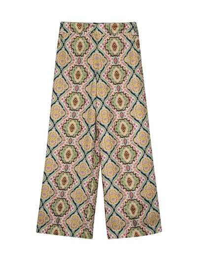 Shop Etro Trousers Multicolour