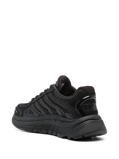Shop Kenzo X Hunter Tech Runner Sneakers In Black