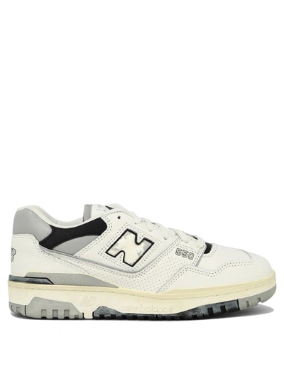 Shop New Balance "550" Sneakers In White