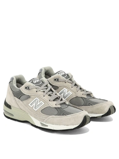 Shop New Balance "made In Uk 1991" Sneakers In Grey
