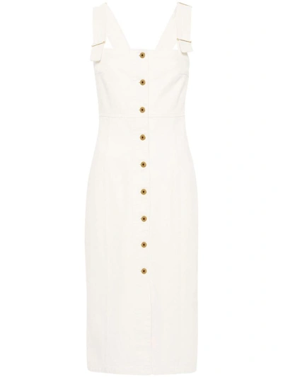 Shop Patou Dresses In Beige