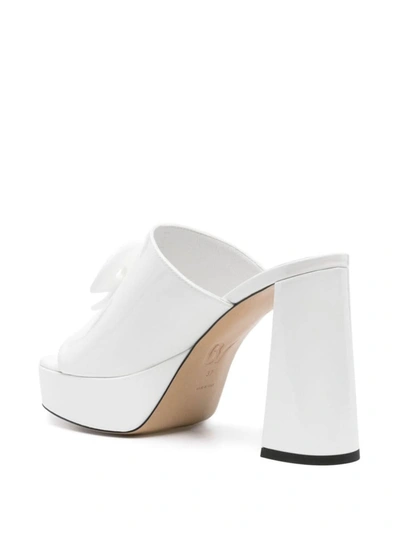 Shop Patou Sandals In White