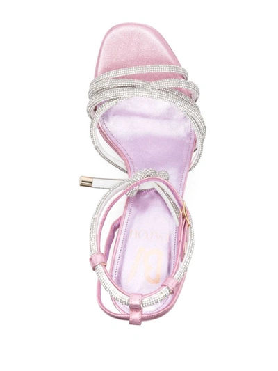 Patou X Bettina Vermillon Babsy 110mm Mules In Pink