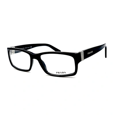 Shop Prada Pr12lv Eyeglasses In Black