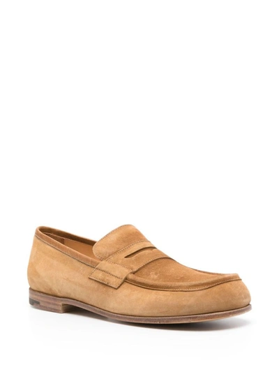 Shop Premiata Flat Shoes In Brown