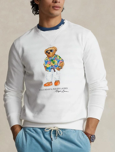 Shop Ralph Lauren Sweaters In Sp24 White