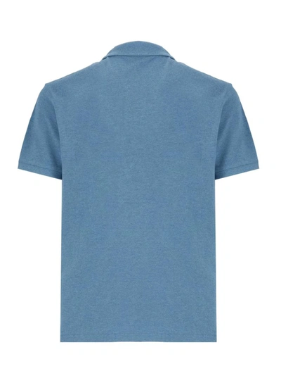 Shop Ralph Lauren T-shirts And Polos In Marine Heather/c4817