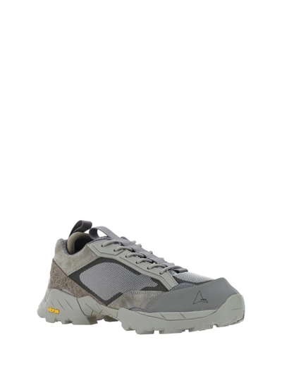 Shop Roa Sneakers In Gray