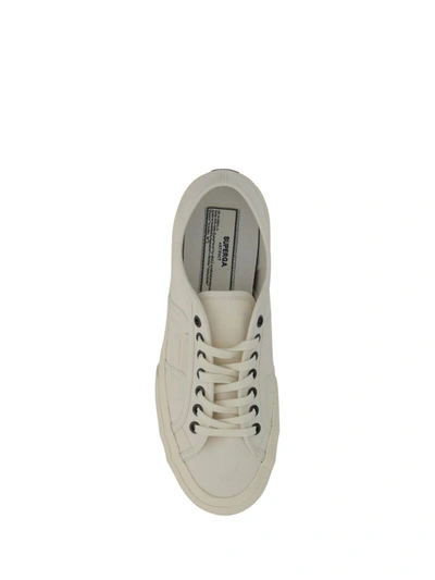 Shop Superga Sneakers In Beige Raw-off White
