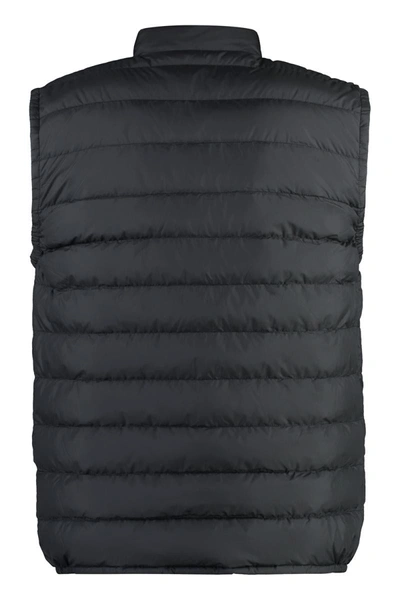 Shop Woolrich Sundance Bodywarmer Jacket In Black