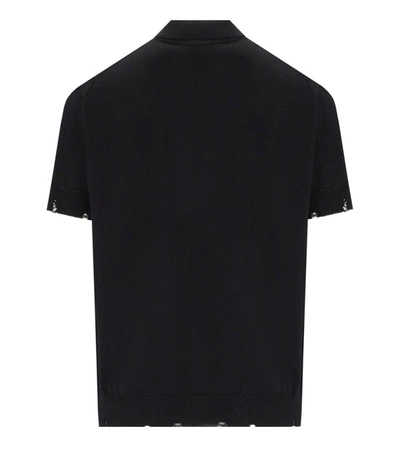 Shop Amaranto Amaránto  Black Poloshirt