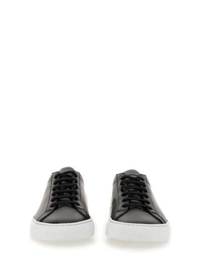 Shop Common Projects Low Achilles Sneaker In Black