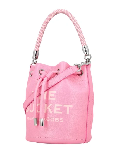 Shop Marc Jacobs The Bucket Bag In Petal Pink