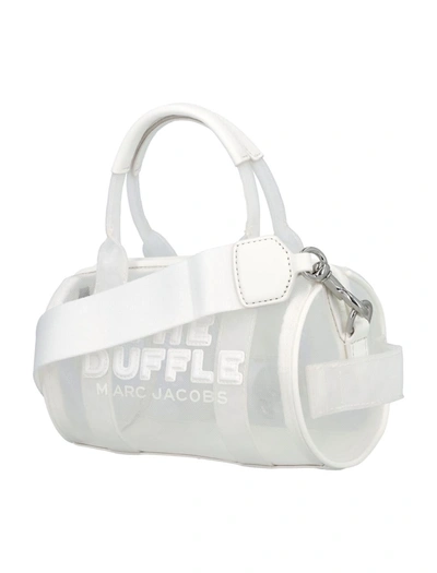 Shop Marc Jacobs The Mini Duffle Bag In White