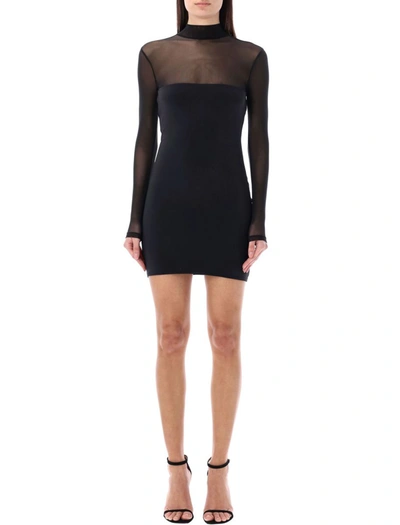Shop Ser.o.ya Keegan Mini Dress In Black