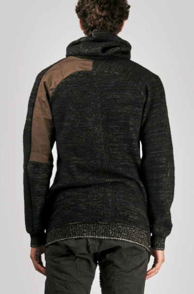 Shop Taichimurakami Displacement Hooded Sweater In 8
