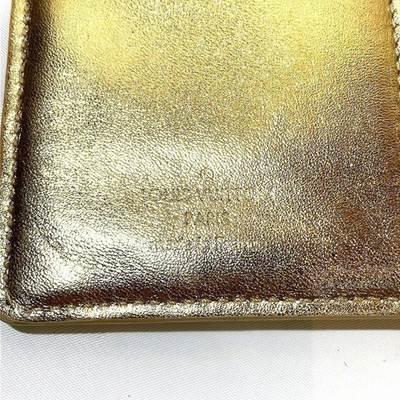 Pre-owned Louis Vuitton Agenda Gold Synthetic Wallet  ()