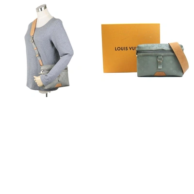 Pre-owned Louis Vuitton Messenger Grey Canvas Shoulder Bag ()