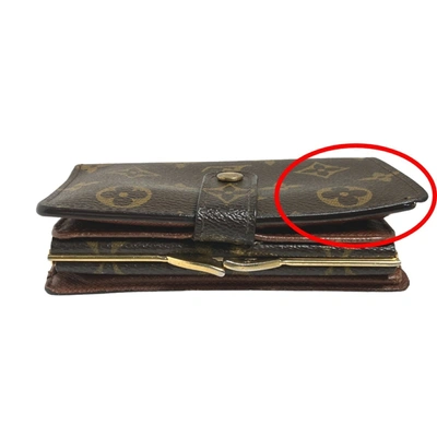 LOUIS VUITTON Pre-owned Viennois Brown Canvas Wallet  ()